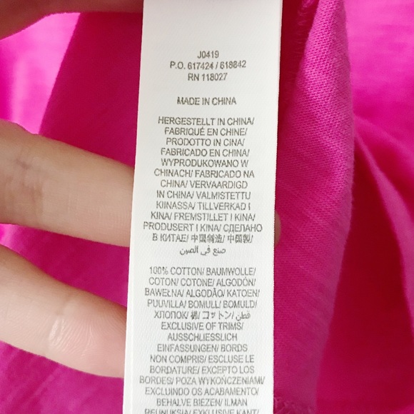 Boden British Charlie Pom Jersey Tee Shirt Pink M - Picture 12 of 16